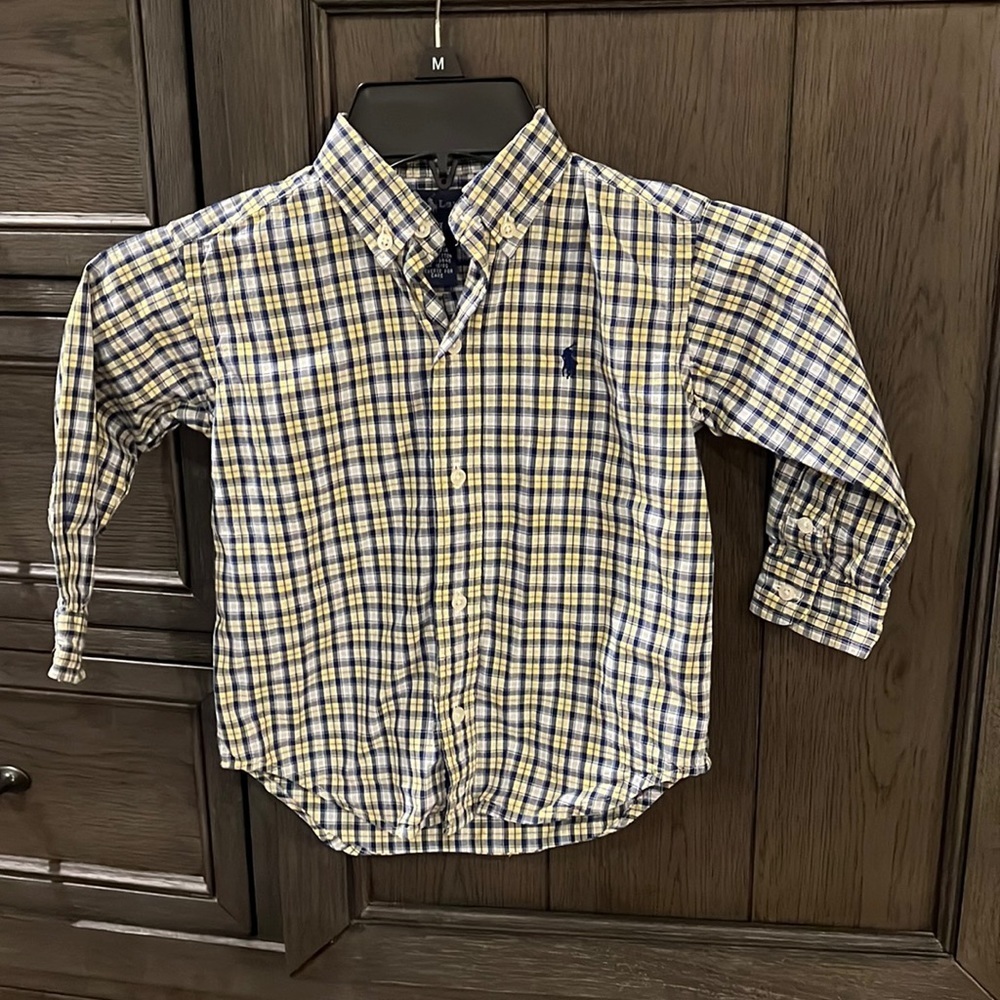 Ralph Lauren boys shirt, EUC